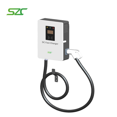 CCS2 Single Gun 4G Wifi DC Charger 20kW 30kW 40kW per progetto di ingegneria immobiliare Commerciale
